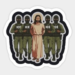 If Jesus Came To The US Today Sticker